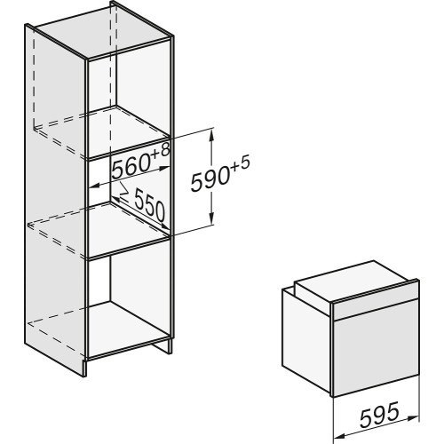 Духовой шкаф Miele H 2861 B OBSW