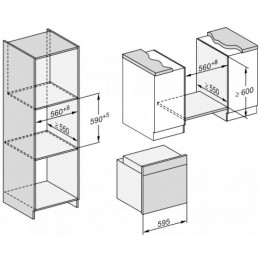 Духовой шкаф Miele H 7464 BP OBSW