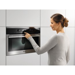 Духовой шкаф с СВЧ Miele H6100B EDST/CLST