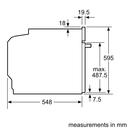 Духовой шкаф с функцией пара Siemens HS636GDS2