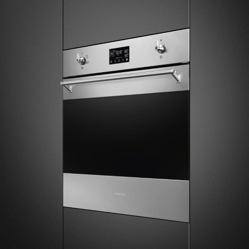 Духовой шкаф с паром Smeg SO6302S3PX