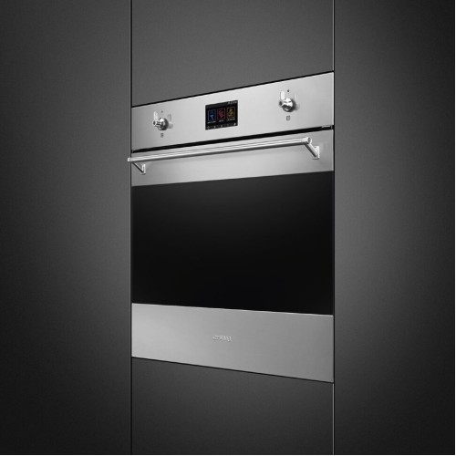 Духовой шкаф с паром Smeg SO6303APX