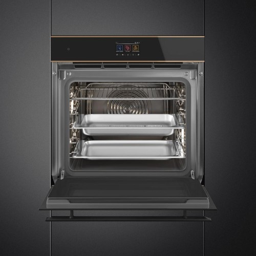 Духовой шкаф с паром Smeg SO6604S4PNR