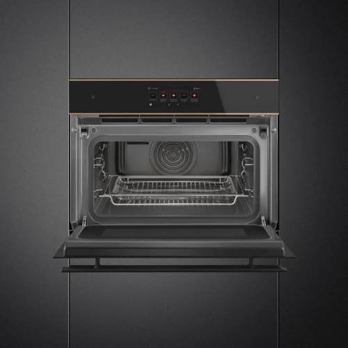 Духовой шкаф с паром и СВЧ Smeg SO4606WAPNR