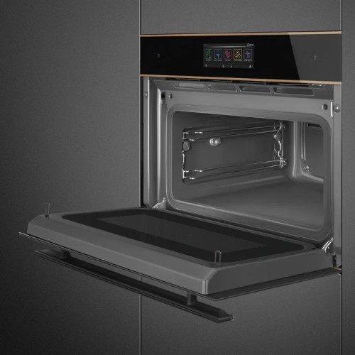 Духовой шкаф с паром и СВЧ Smeg SO4606WAPNR