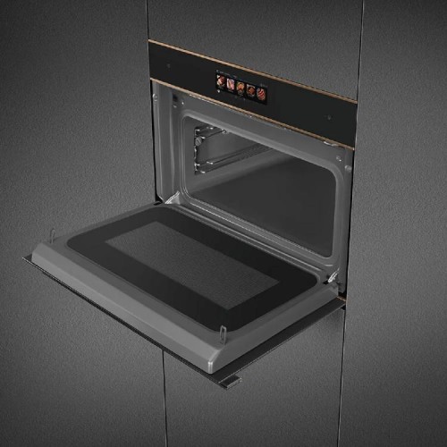 Духовой шкаф с паром и СВЧ Smeg SO4606WAPNR