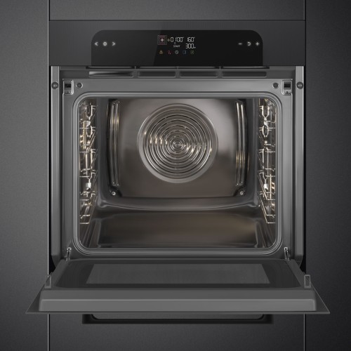 Духовой шкаф с функцией СВЧ Smeg SO6202M2B купить в Москве и Санкт-Петербурге
