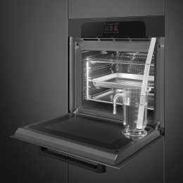 Духовой шкаф с функциями пара и СВЧ Smeg SO6204APB
