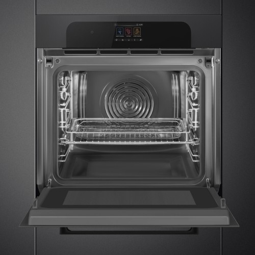 Духовой шкаф с функциями пара и СВЧ Smeg SO6204APB купить в Москве и Санкт-Петербурге