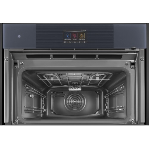 Компактный духовой шкаф с пароваркой шкаф Smeg SO4104APG