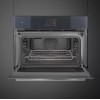 Компактный духовой шкаф с пароваркой шкаф Smeg SO4104APG
