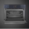 Компактный духовой шкаф с пароваркой шкаф Smeg SO4104APG