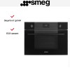 Компактный духовой шкаф Smeg SO4101M1B3