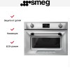Компактный духовой шкаф Smeg SO4902M1X