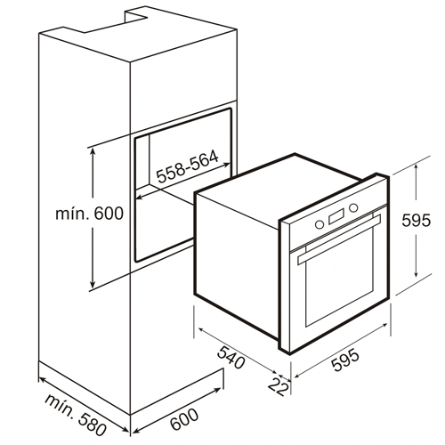 Духовой шкаф Teka HE 725 STAINLESS STEEL