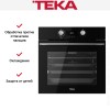 Духовой шкаф Teka AIRFRY HLB 8416 NIGHT RIVER BLACK