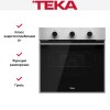 Газовый духовой шкаф Teka HSB 740 G SS