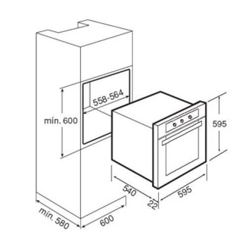 Духовой шкаф Teka FGA 820 NAT