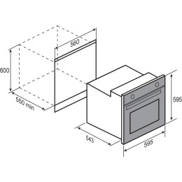 Электрический духовой шкаф Zigmund Shtain E 160 B