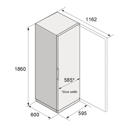 Холодильник Asko RFR586KNCS1
