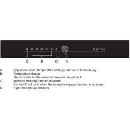 Встраиваемый морозильник Asko FN31831i