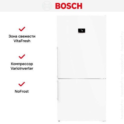 Двухкамерный холодильник Bosch KGP86FWC0N