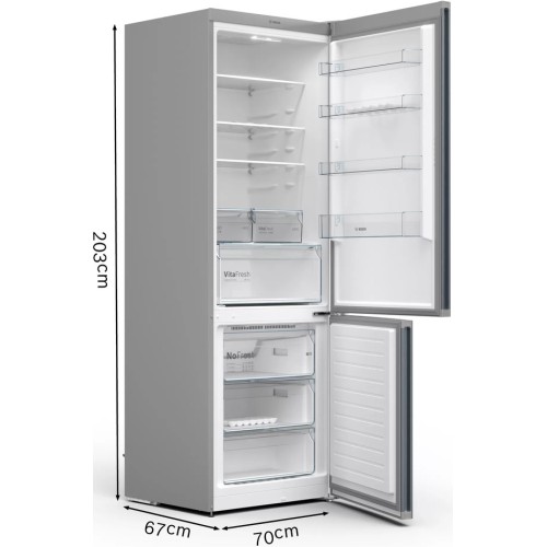 Двухкамерный холодильник Bosch KGN49XLEA