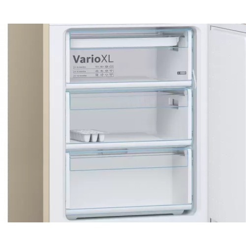 Холодильник с нижней морозильной камерой BOSCH KGE39AK33R