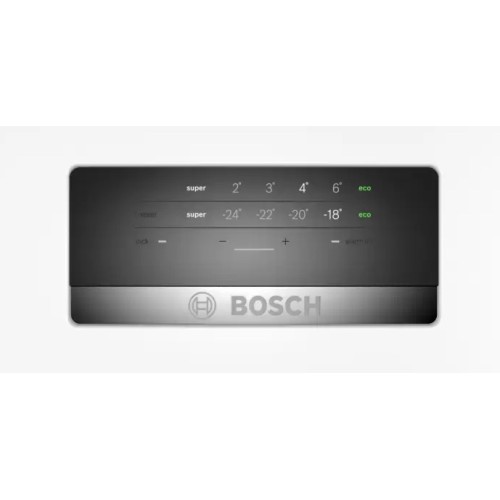 Холодильник с нижней морозильной камерой BOSCH KGE39XW21R