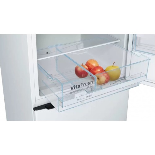 Холодильник с нижней морозильной камерой BOSCH KGE39XW21R