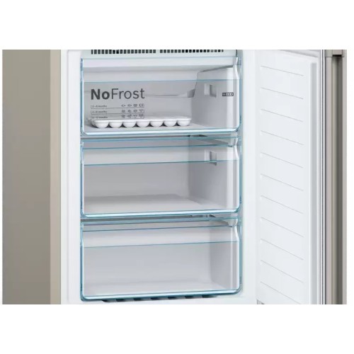 Холодильник с нижней морозильной камерой BOSCH KGN36NK21R