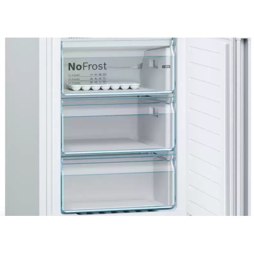 Холодильник с нижней морозильной камерой BOSCH KGN36NW21R