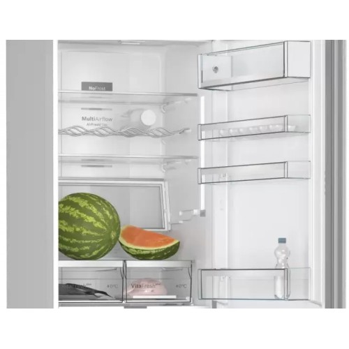 Холодильник с нижней морозильной камерой BOSCH KGN39LQ32R