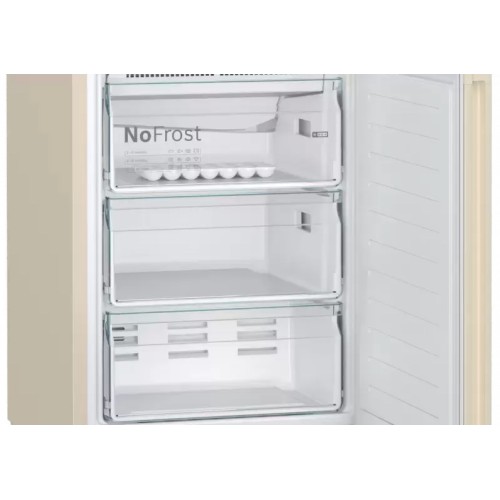 Холодильник с нижней морозильной камерой BOSCH KGN39VK25R