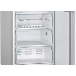 Холодильник с нижней морозильной камерой BOSCH KGN39VL25R