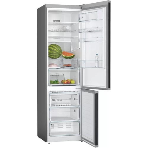 Холодильник с нижней морозильной камерой BOSCH KGN39XC28R