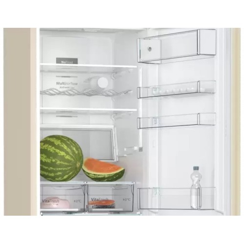 Холодильник с нижней морозильной камерой BOSCH KGN39XK28R