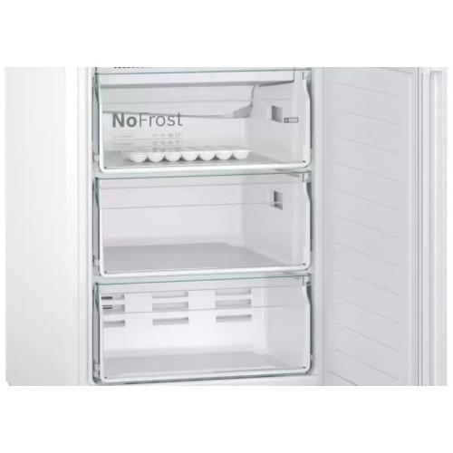 Холодильник с нижней морозильной камерой BOSCH KGN39XW27R