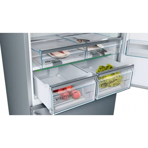 Холодильник с нижней морозильной камерой BOSCH KGN86AI30R