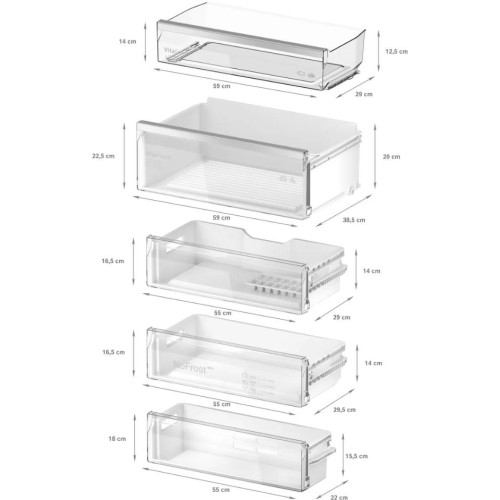 Встраиваемый двухкамерный холодильник Bosch KBN96ADD0