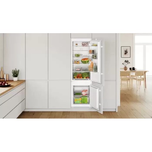Встраиваемый двухкамерный холодильник Bosch KIV87NS306