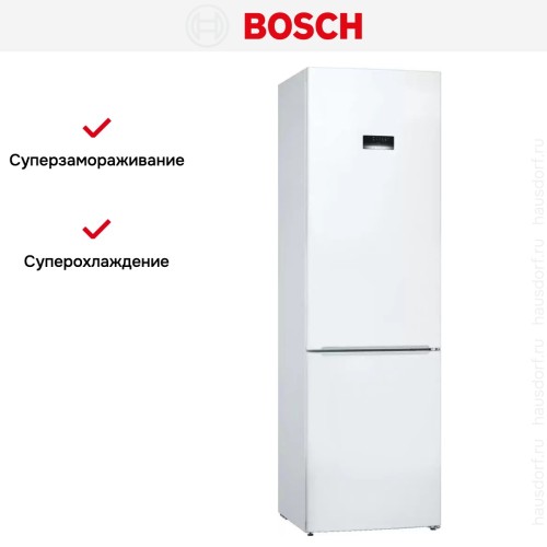 Холодильник с нижней морозильной камерой BOSCH KGE39AW33R
