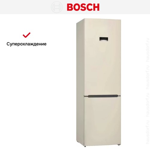 Холодильник с нижней морозильной камерой BOSCH KGE39XK21R