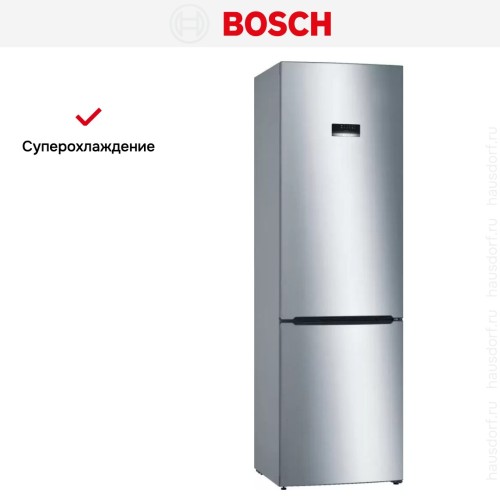 Холодильник с нижней морозильной камерой BOSCH KGE39XL21R