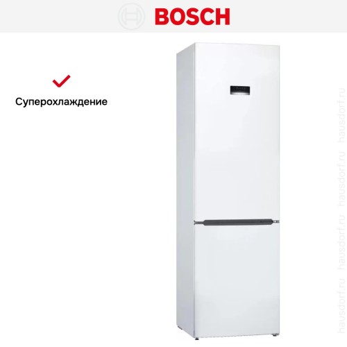Холодильник с нижней морозильной камерой BOSCH KGE39XW21R