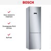 Холодильник с нижней морозильной камерой BOSCH KGN39XL27R