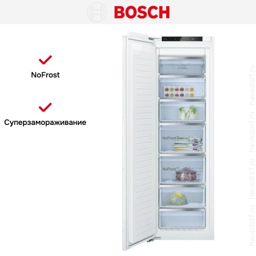 Встраиваемая морозильная камера Bosch GIN81VEE0