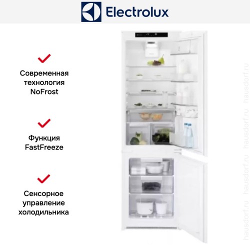 Встраиваемый холодильник Electrolux RNT8TE18S