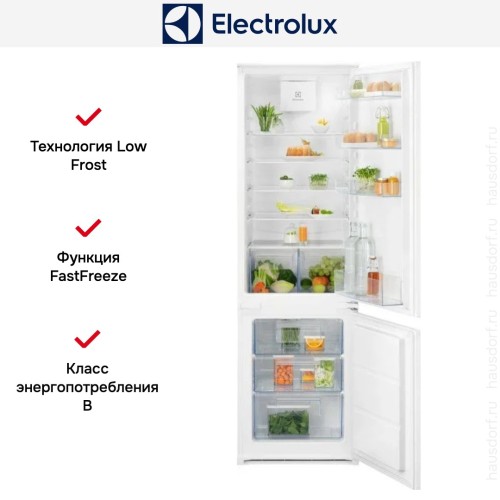Встраиваемый холодильник Electrolux LND5FE18S