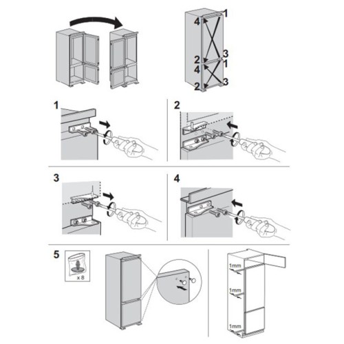Встраиваемый холодильник Franke FCB 320 NE E